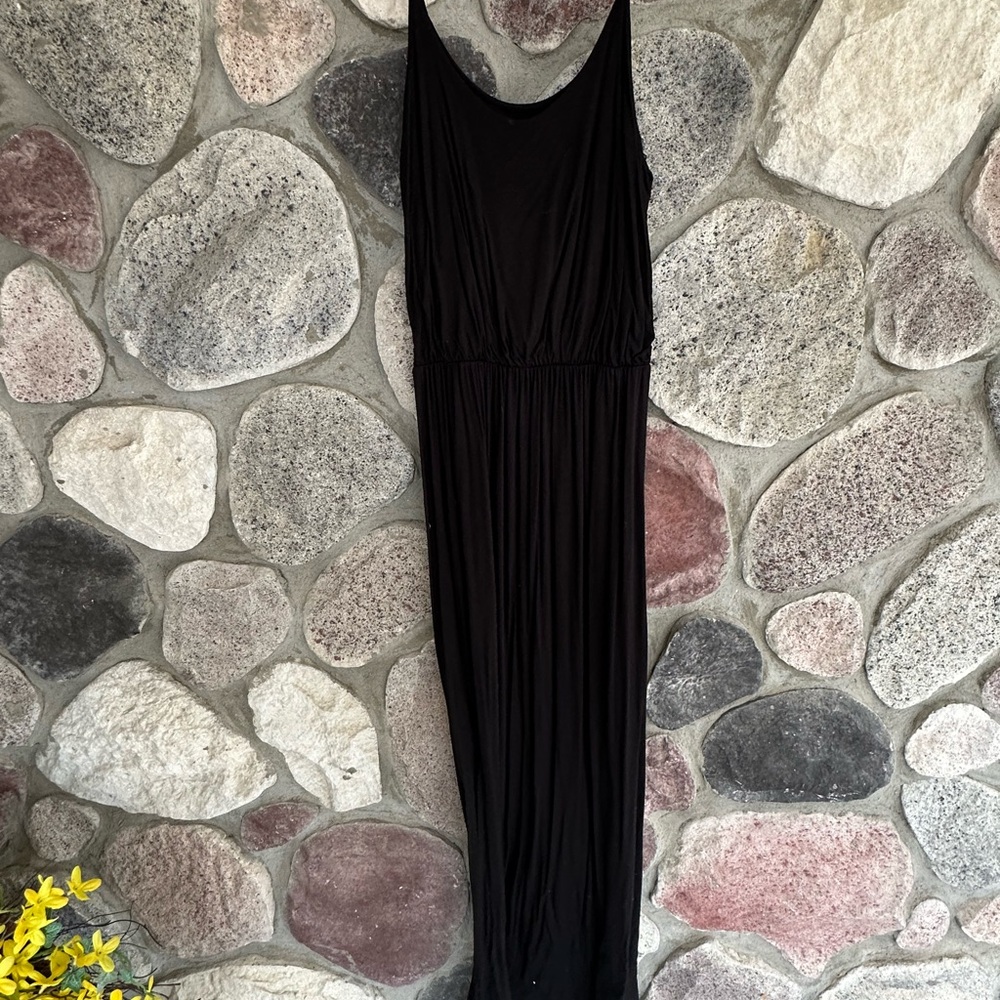 Lush Black Maxi Dress